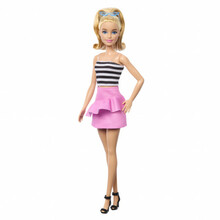 Nukk Barbie Fashionista, HRH11, triibuline pluus
