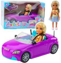 Nukk Lean Toys Ankiki Mini, kabriolett, lilla