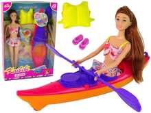 Nukumängu komplekt kajakiga Barbie Lean Toys