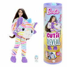 Barbie Cutie Reveal unistuste seeria nukk, sebra, HRK39