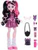 Nukk Monster High Drakulaura Mattel, JHK29, 28 cm, roosa