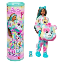 Nukk Barbie Cutie Reveal Care Bears Good Vibes Bear, JFV62
