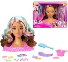 Nukupea Barbie Deluxe Styling Head JFG82, pruunid juuksed