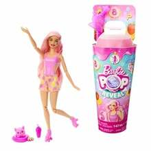 Nukk Barbie Pop Reveal HNW41, 29 cm, maasikas
