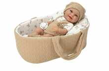 Beebinukk Arias Babyto, 33 cm, poiss, beez kandekott