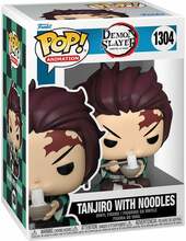 Vinüülfiguur Funko POP Demon Slayer Tanjiro Kamado nuudlitega, 11,3 cm