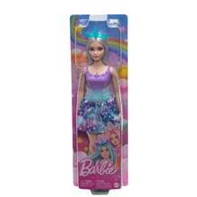 Nukk Barbie Unicorn, lilla ja türkiissinise riietusega