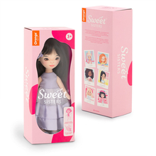 Nukk Sweet Sisters Lilu, SS04-04, 32 cm, lilla