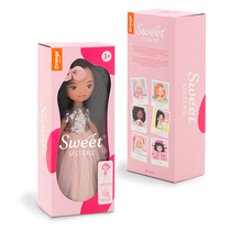 Nukk Sweet Sisters Tina, SS05-05, 32 cm, sädelev kleit