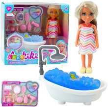 Nuku komplekt Lean Toys Ankiki, vanniga ja hooldusvahenditega