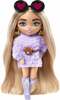 Nukk Mattel Barbie Extra Minis HGP66, 14 cm, lill kleit