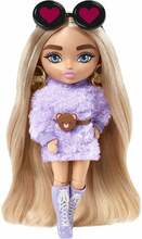 Nukk Mattel Barbie Extra Minis HGP66, 14 cm, lill kleit
