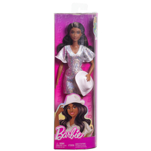 Nukk Barbie moelooja MATTEL, HYT95, hõbedases kleidis