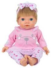 Nukk Tiny Treasures Pink Bunny Baby, 30542