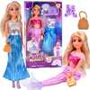 Nukk Jokomisiada Anlily 2-in-1 Mermaid Princess ZA5708, aksessuaaridega
