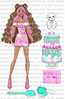 Nukk Barbie Party Unboxed, 960-2524