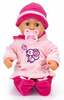 Beebinukk Bayer First Words Baby, 93824BD, 38 cm