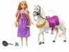 Nukk Mattel Disney Princess Rapunzel & Maximus HLW23, 29 cm