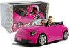 Nukkude sportauto Lean Toys Auto Coupe, 43 cm, roosa, heli- ja valgusefektidega