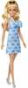 Nukk Mattel Barbie Fashionistas HYT93, 29 cm, helesinine kleit