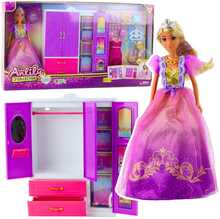 Nukk Anlily Lean Toys, koos kapiga ja tarvikutega, 24 tk
