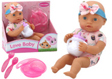 Lean Toys Love Baby, roosa riietus ja aksessuaarid