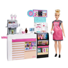 Nukumängukomplekt Barbie kohvik, GMW03