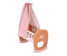 Häll nukkudele Smoby Baby Nurse, 220391, baldahiiniga, roosa