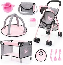 Nukumärtsik komplektiga Bayer Buggy Set, 21533AB