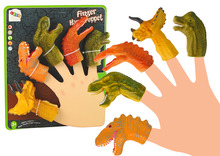 Näpunukud Lean Toys dinosaurused, 5 tk