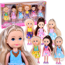 Mini nukkude komplekt Jokomisiada, 12 cm, 6 tk
