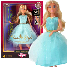 Nukk Woopie Royal Lily, 30 cm, heledad juuksed, türkiissinine kleit