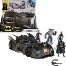 Figurii komplekt Batman ja Batmobile, 10 cm, Spinmaster