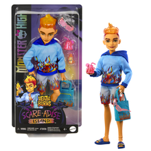 Nukk Monster High Scare-adise Island Heath Burns, HRP69, 30 cm