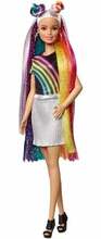 Nukk Barbie FXN96, 29 cm, erksavärviliste juustega