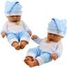 Beebinukk Lean Toys, 24 cm, sinine pidžii