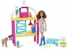 Nukk Mattel Barbie Hatch & Gather Egg Farm HGY88, 29 cm