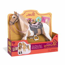 Hobune Our Generation Palomino Paint Hairplay, BD38030, kammitavate juustega
