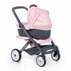 Nuku vanker Smoby Maxi-Cosi 3in1, 7600253117, roosa/hall