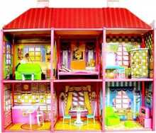 Nukumaja Lean Toys, suur villa mööbliga