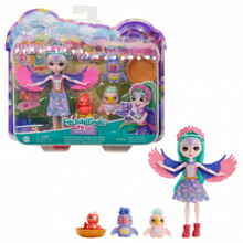 Nukk Enchantimals Filia Finch Family HKN15