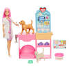 Nukunukk Barbie Fast Cast Pet Vet Clinic, JFX93