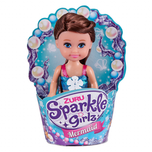 Nukk Sparkle Girlz tassikoogis merineitsi, 10 cm, 10012TQ4