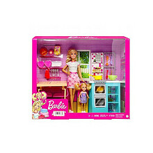 Nukukomplekt Barbie Baking Playset and Accessories, HBX03