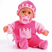 Rääkiv nukk Bayer First Words Baby, 93825AA, 38 cm, roosa