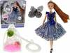 Nukk Lean Toys Emily, lilledega kiigega