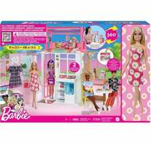 Nukk koos majaga Mattel Barbie HHY40