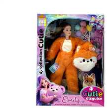 Nukk Emily With Fox Costume QJ201A, 32 cm