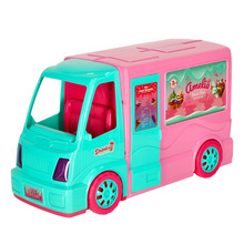 Nukkude autode komplekt Food truck, 21 osa