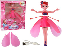 Käsitsi juhitav lendav haldjas Lean Toys, 18 cm, roosa
